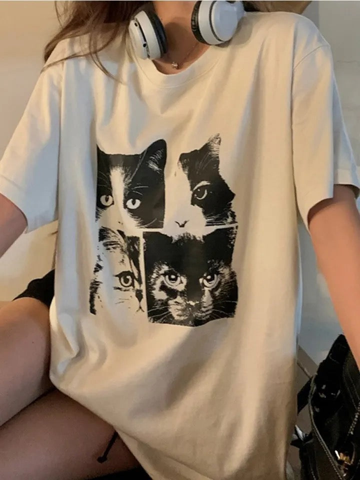 T-shirt cats