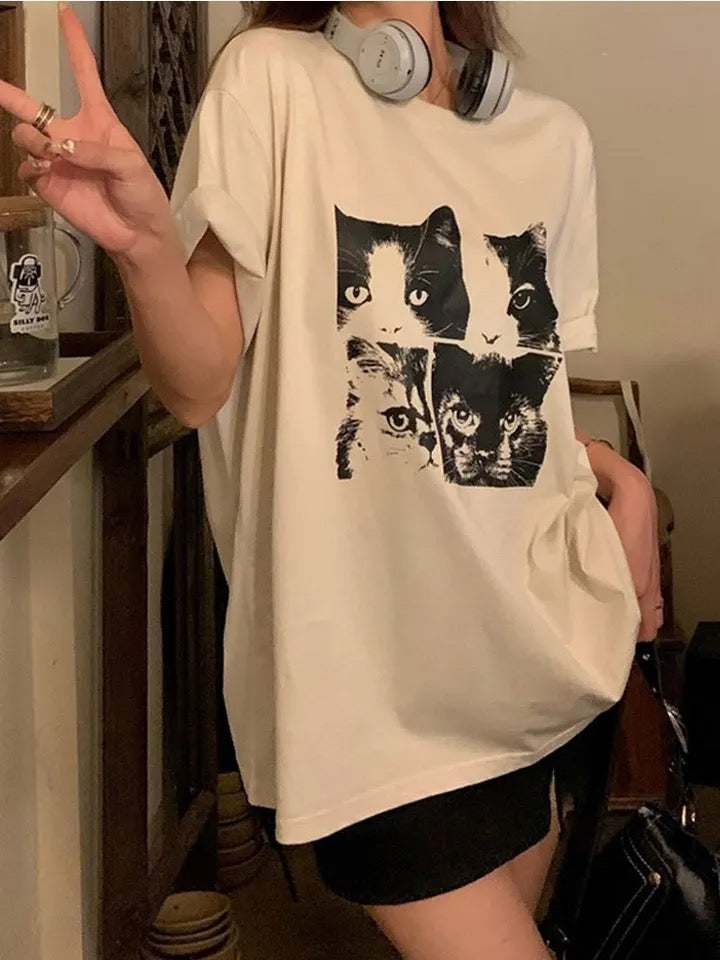 T-shirt cats