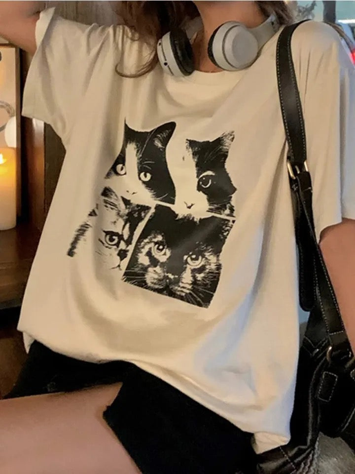 T-shirt cats